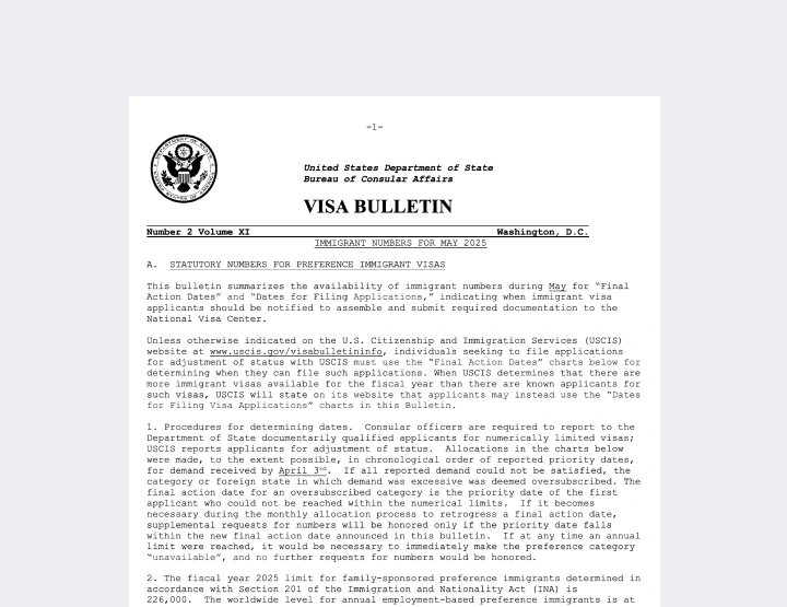 Verifica la disponibilidad de Visas